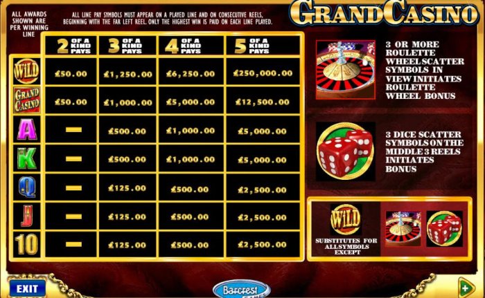 Grand Casino screenshot
