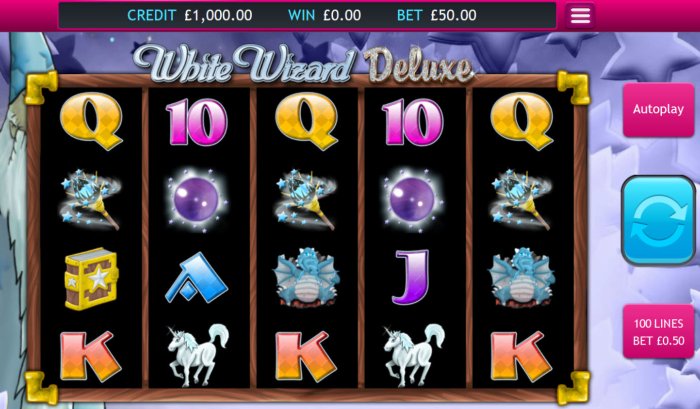 White Wizard Deluxe by All Online Pokies
