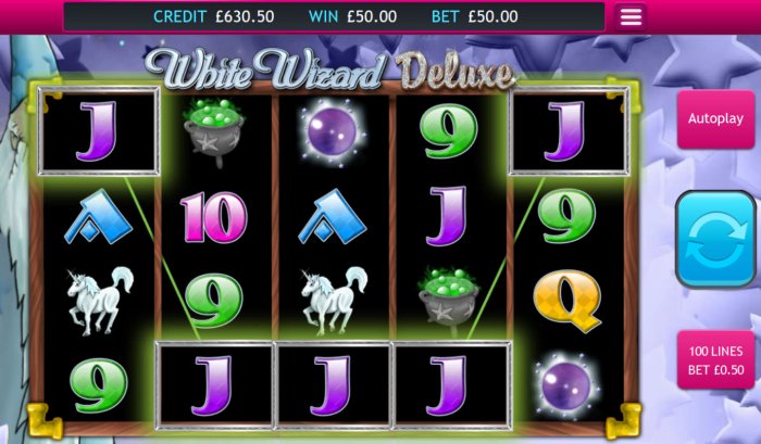 All Online Pokies image of White Wizard Deluxe