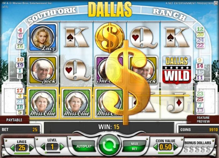 Dallas by All Online Pokies