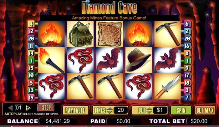 Diamond Cave screenshot