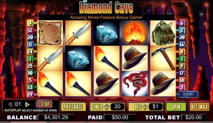 Diamond Cave by All Online Pokies