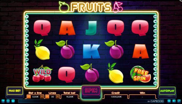 Fruits screenshot