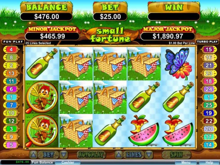 Small Fortune by All Online Pokies