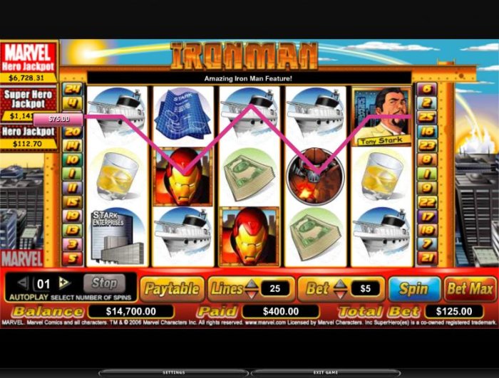 Iron Man screenshot
