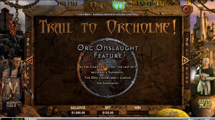 Orc vs Elf by All Online Pokies