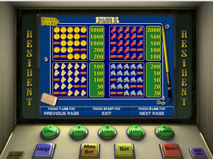 All Online Pokies image of Resident