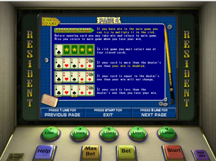 Gamble Feature Rules by All Online Pokies