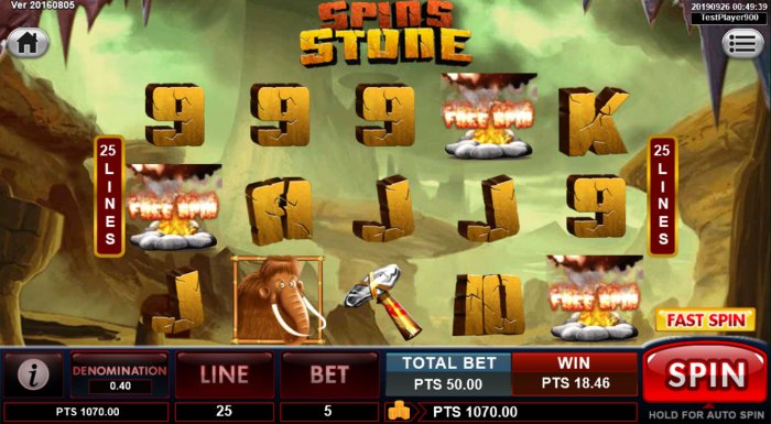 Scatter symbols triggers the free spins feature by All Online Pokies
