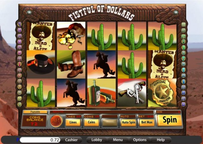 Fistful of Dollars by All Online Pokies
