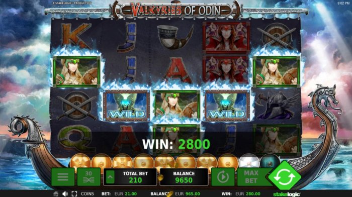 Valkyries of Odin by All Online Pokies