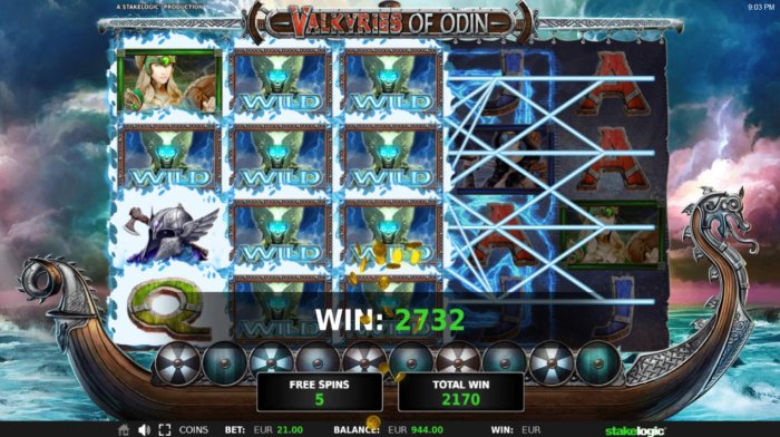 Valkyries of Odin by All Online Pokies