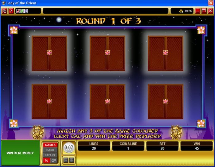 All Online Pokies image of Lady of the Orient