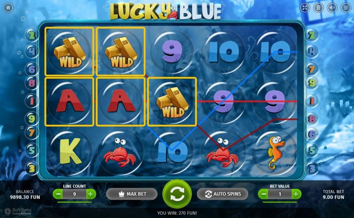 Lucky Blue by All Online Pokies