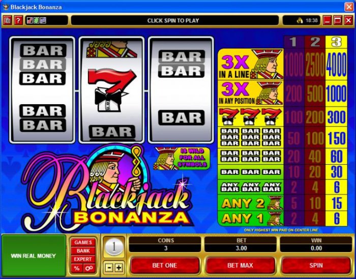 Blackjack Bonanza screenshot