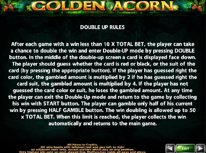 All Online Pokies image of Golden Acorn