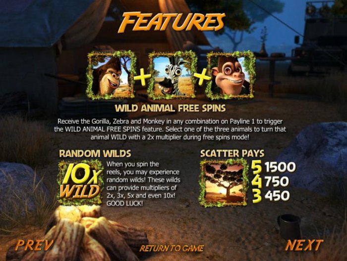 free spins, random wilds and scatter pays rules - All Online Pokies
