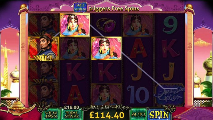 big win triggered by multiple winning paylines by All Online Pokies