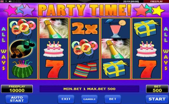 Party Time by All Online Pokies