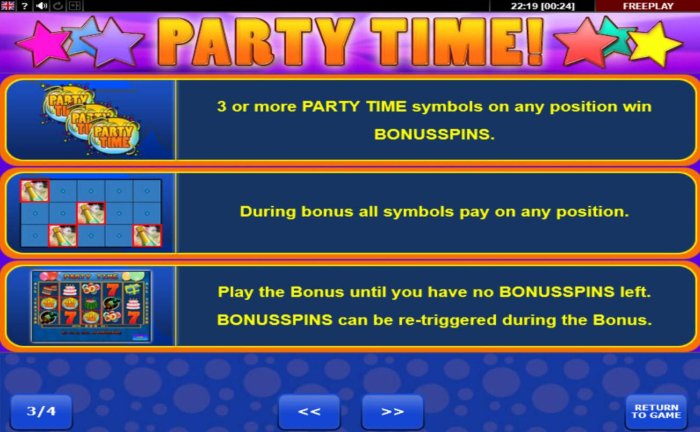 All Online Pokies image of Party Time
