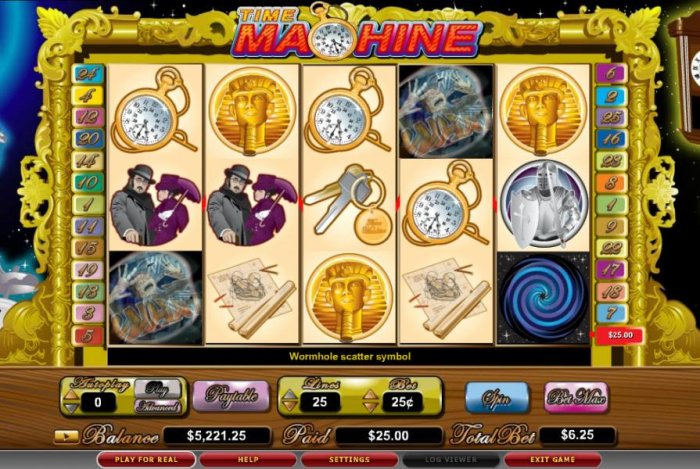 All Online Pokies image of Time Machine