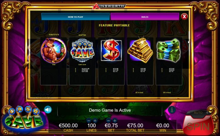 All Online Pokies image of Cash Cave