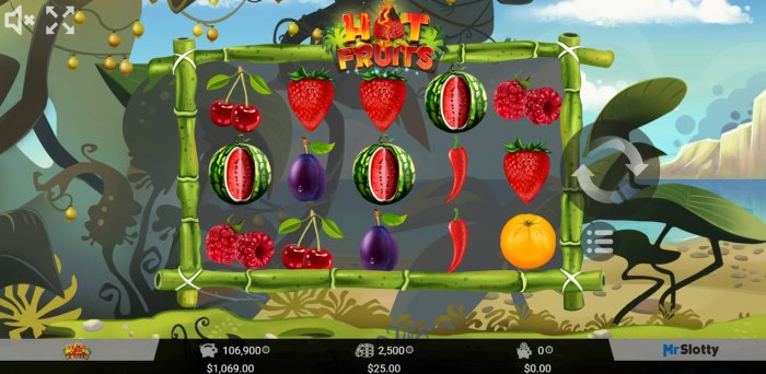 Hot Fruits by All Online Pokies