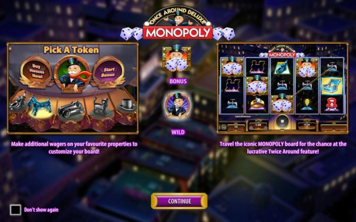Monopoly Once Around Deluxe by All Online Pokies