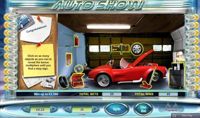 Auto Show by All Online Pokies