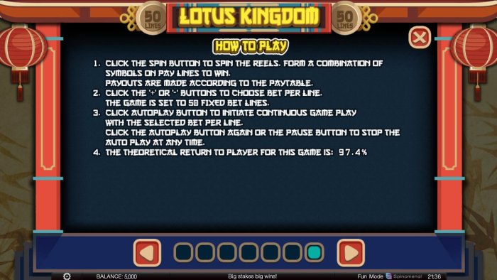 All Online Pokies image of Lotus Kingdom