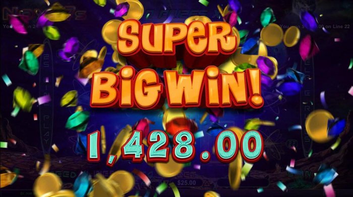 A Super Big Win 1,428.00 awarded. by All Online Pokies