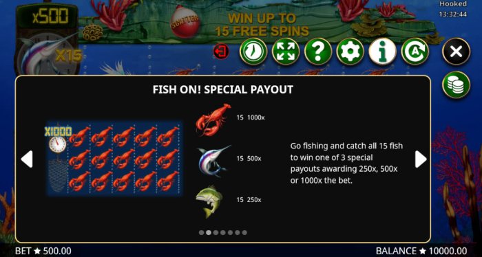 Fish On Feature - All Online Pokies