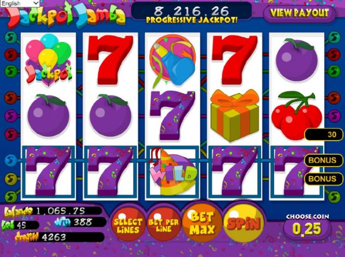 All Online Pokies - bonus feature pays out 388 credits