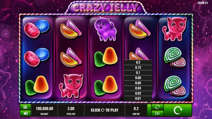 All Online Pokies image of Crazy Jelly