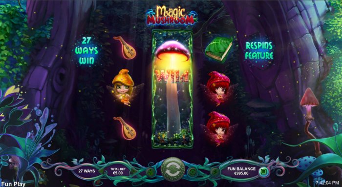 All Online Pokies image of Magic Mushroom