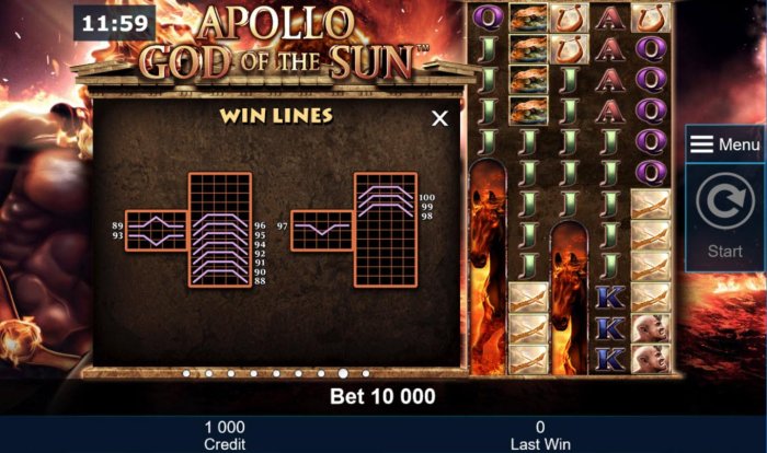 Win Lines 88 to 100 - All Online Pokies