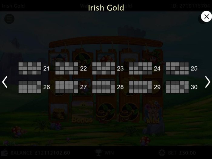 Irish Gold by All Online Pokies