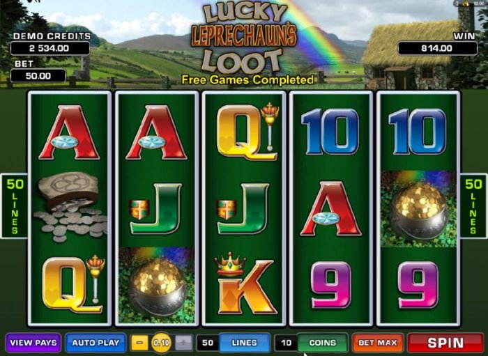 All Online Pokies image of Lucky Leprechaun's Loot