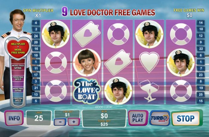 All Online Pokies image of The Love Boat