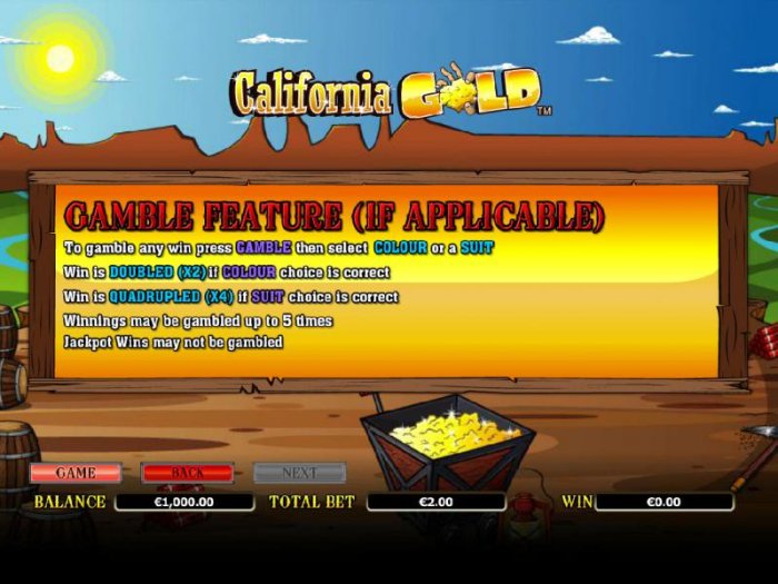 gamble feature rules - All Online Pokies