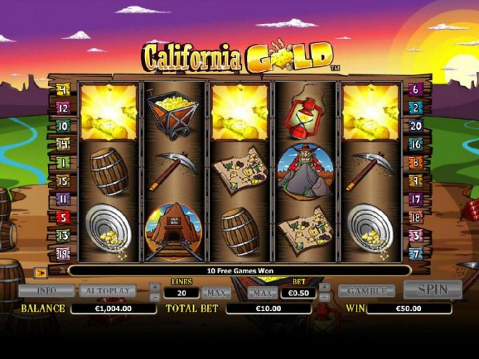 California Gold screenshot