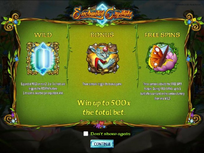 Enchanted Crystals by All Online Pokies