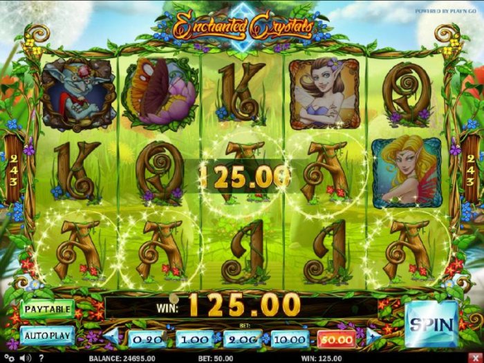 Five of a kind pays out a125.00 prize award. - All Online Pokies