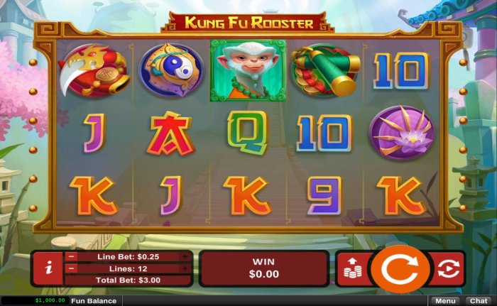 Kung Fu Rooster by All Online Pokies