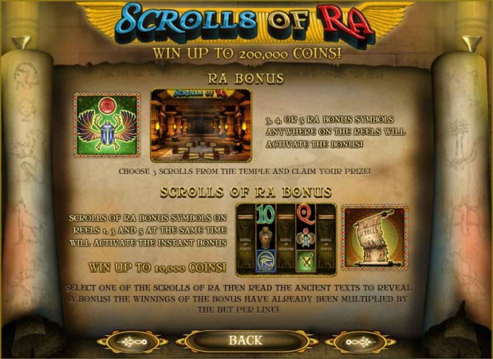 Scrolls of Ra screenshot
