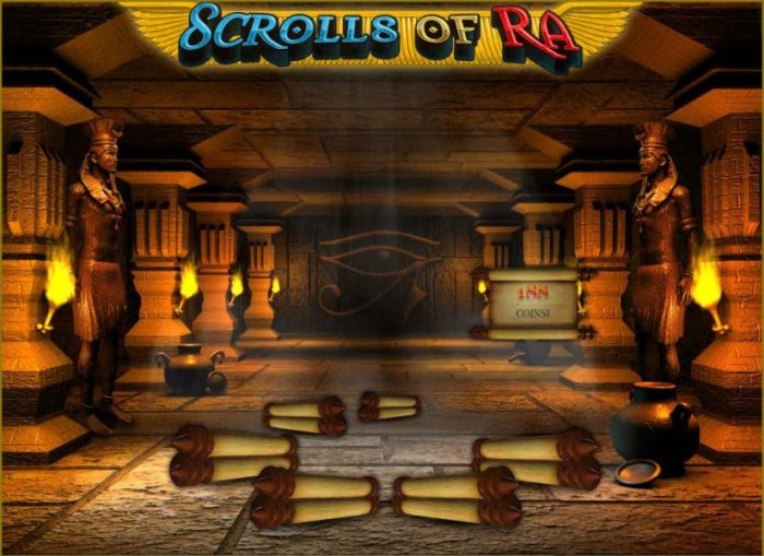 All Online Pokies image of Scrolls of Ra