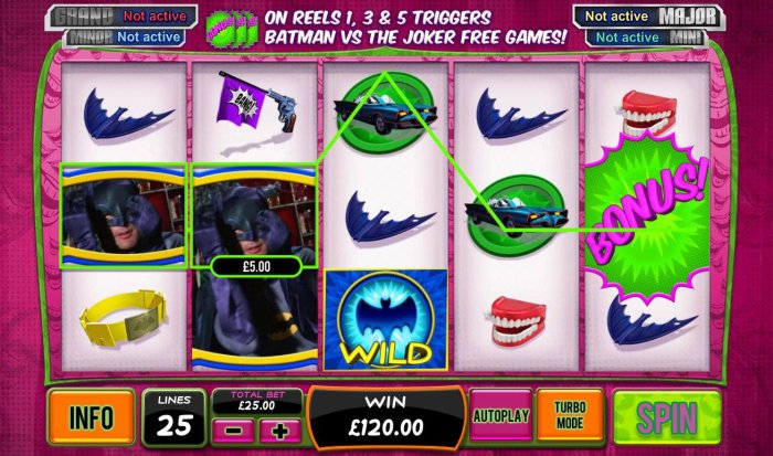 Batman and the Joker Jewels by All Online Pokies