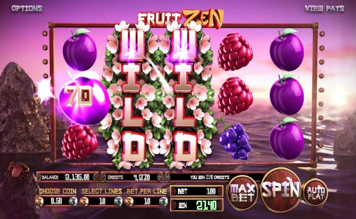 All Online Pokies image of Fruit Zen