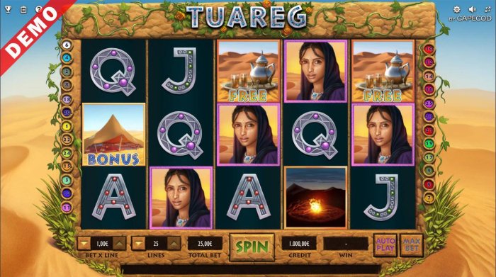 Tuareg by All Online Pokies