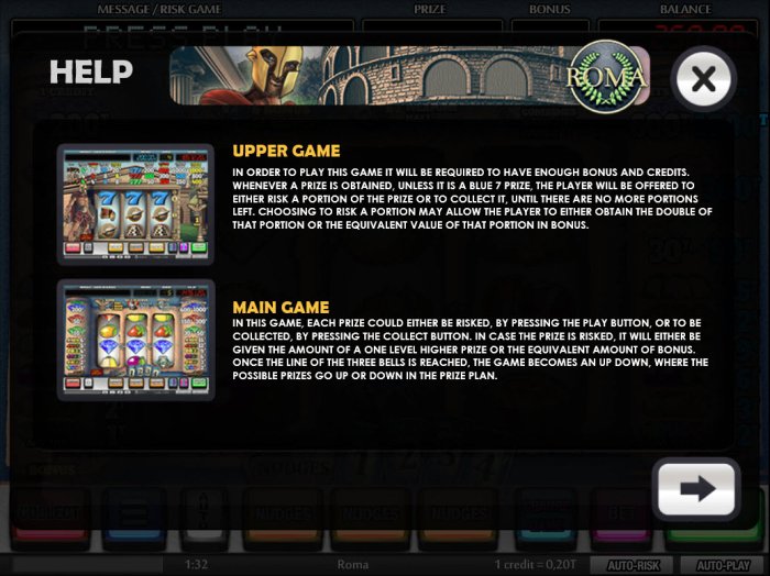 All Online Pokies - Upper Game and Main Game Rules